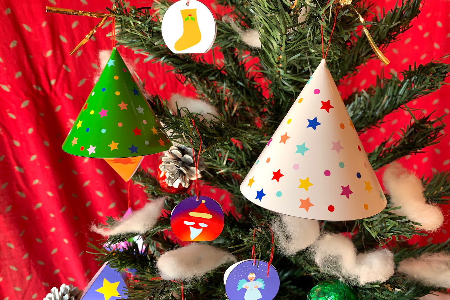 【ダウンロード商品】クリスマスの飾り(4種)をつくってみよう