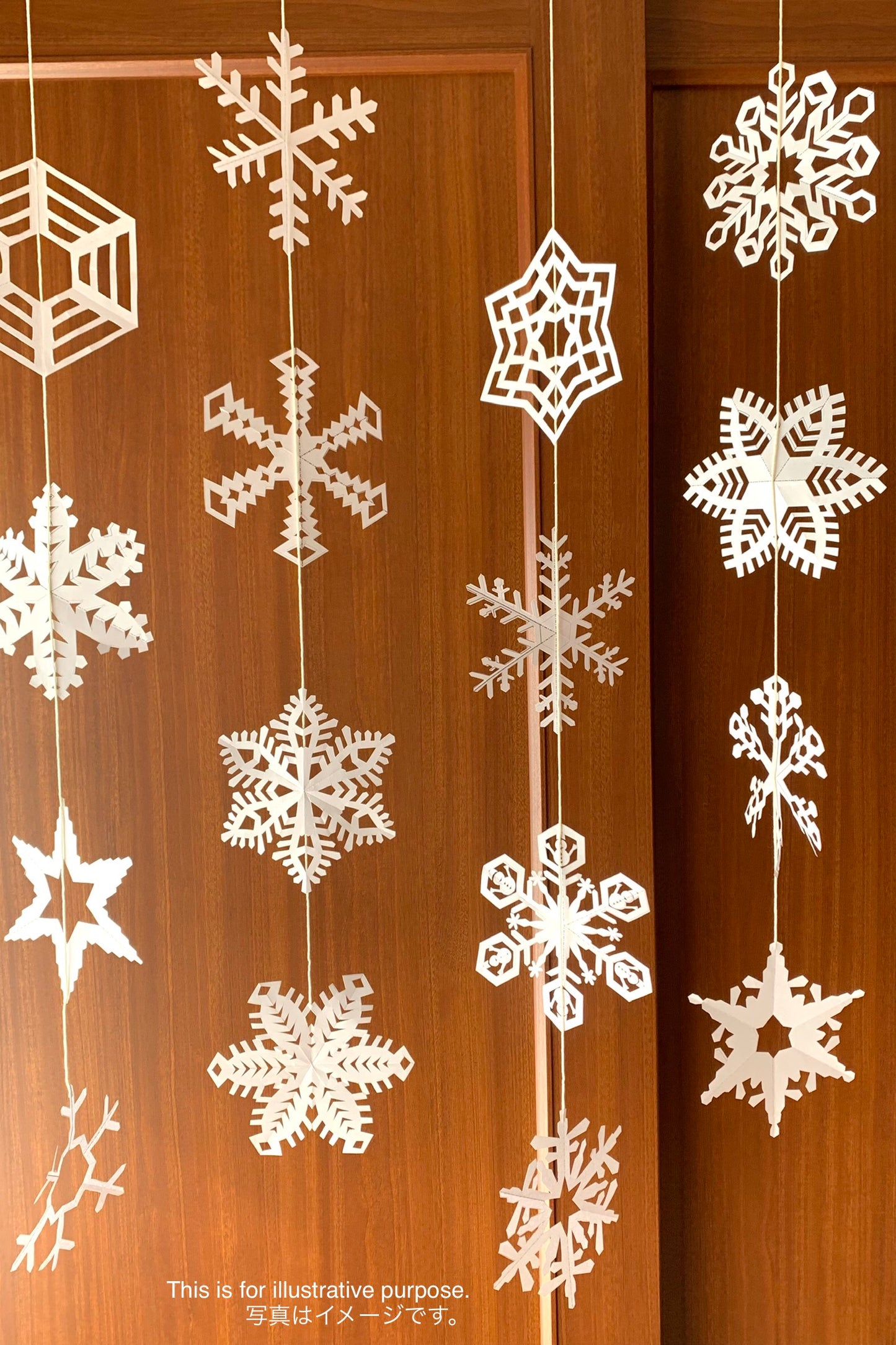 12個の雪の結晶全てのサンプル一覧 ©︎2003 kids-idea.com