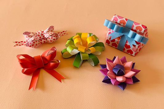 Paper ribbon and bow knot Use case